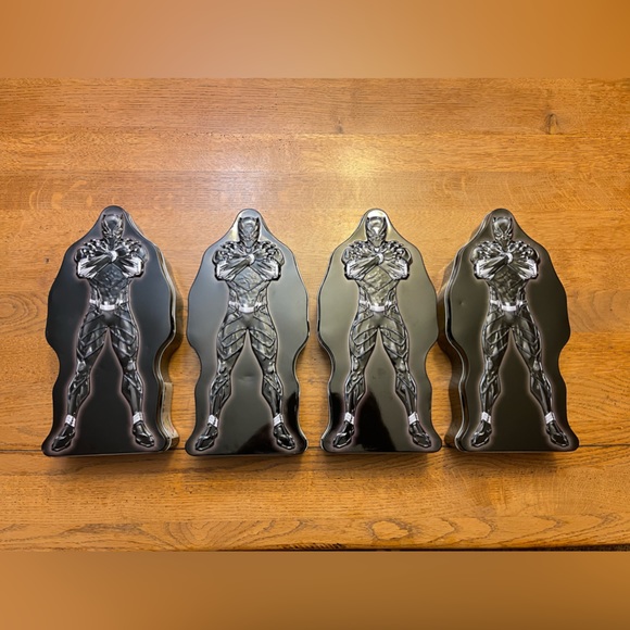 Marvel Other - Four Black Panther Tins
